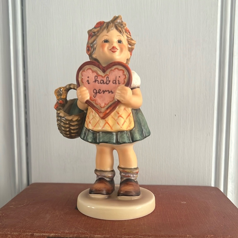 Vintage Goebel Hummel “Valentine Girl”